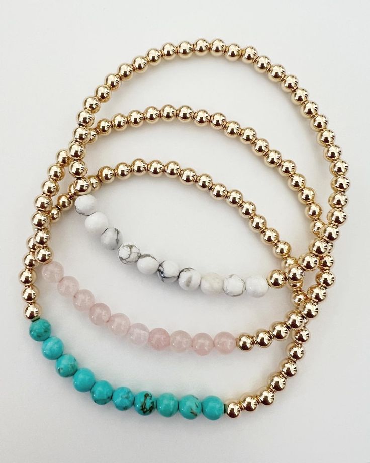 choose a natural gemstone bead: -white pearl -rose quartz -turquoise - green aventurine Can be made with 14k gold filled or sterling silver 4mm beads. Beads will not tarnish & are allergy safe Minimalist 8mm Bead Bracelet Jewelry, Minimalist 8mm Bead Bracelet, Gold Beaded Bracelet With Rose Quartz Round Beads, Gold Beaded Bracelets With Rose Quartz Round Beads, Gold Rose Quartz Beaded Bracelets With Round Beads, Gold Beaded Bracelets With Rose Quartz, Gold Rose Quartz Beaded Bracelets, Turquoise Round Bead Jewelry For Everyday, Gold Rose Quartz Beaded Bracelets As Gift