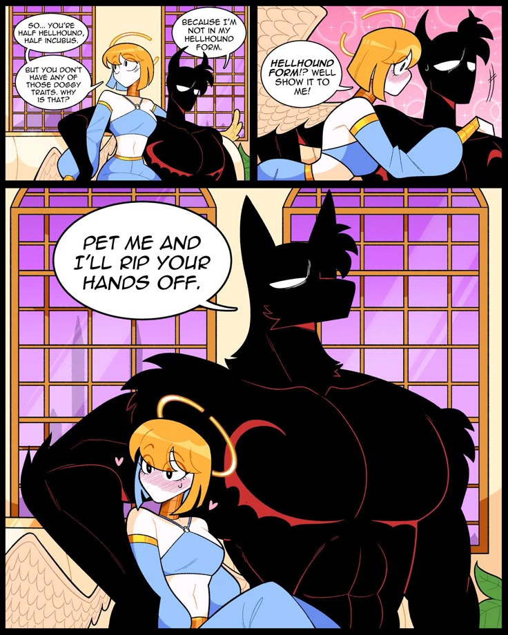 a comic strip with an image of batman and catwoman