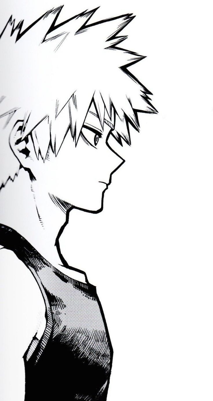 Bakugou Katsuki BNHA MHA S6 Horikoshi Bones Ilustración Ilustration blanco y negro manga MHA ultra stage Mha Pfps, Simplistic Wallpaper, Anime Reference, Bakugou Manga, Dragon Ball Painting, Eye Sketch, Bakugo Katsuki, Katsuki Bakugo, Inspirational Photos