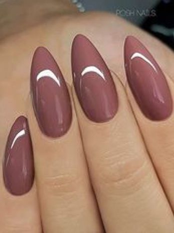 Almond Acrylic Nails Designs, Almond Nails French, Posh Nails, Long Almond Nails, Exam Time, Almond Nails Designs, Almond Acrylic Nails, Super Nails, Simple Nail