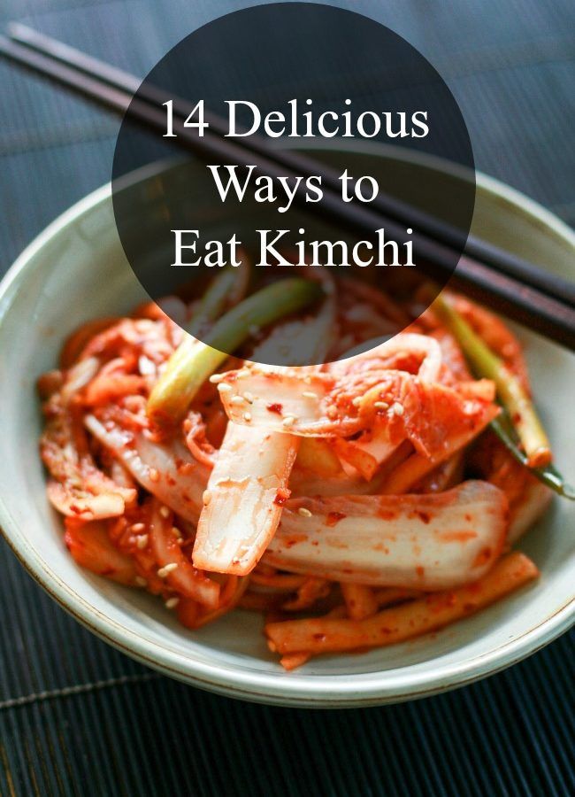 Ways To Eat Kimchi, Koreansk Mad, Kimchi Noodles, Asian Dish, Korean Kimchi, Korean Kitchen, Fermented Cabbage, Kimchi Fried Rice, Kimchi Recipe