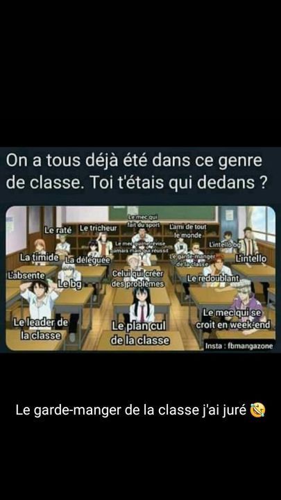 an image of a classroom with words written in english and french on the screenshot