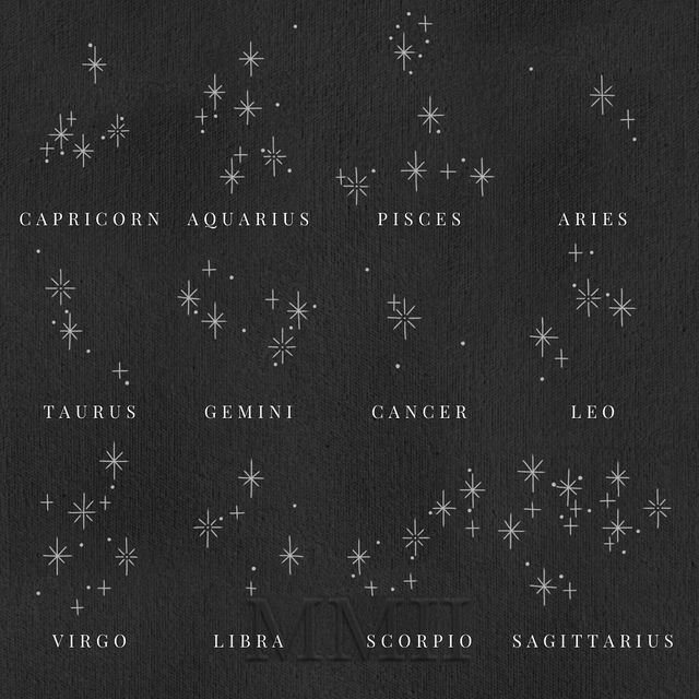 Constellation Libra Stars, Astrology Signs Constellations, Capricorn Tattoo Constellation Stars, Libra Star Tattoo Constellations, Gemini Zodiac Constellation Tattoo, Star Sign Tattoos Aries, Horoscope Stars Tattoo, Aquarius Tattoo Constellation Stars, Zodiac Sign Stars Tattoo