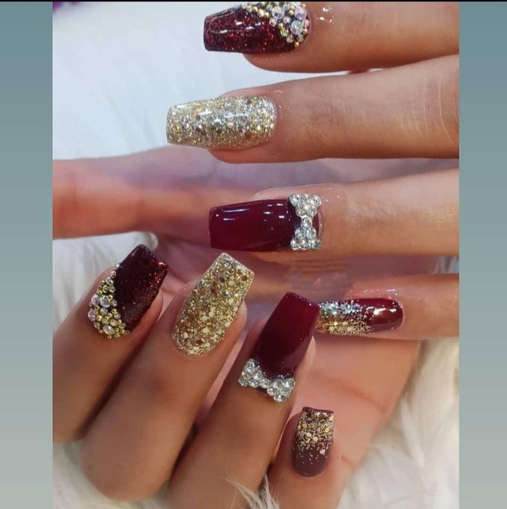 Bride Nail Extension Designs, Bridal Red Nails Wedding, Bride Red Nails, Red Bridal Nails Wedding, Bridal Manicure Wedding Nails Ideas, Nail Extensions For Bride, Bride Nail Art Designs, Bridal Nail Extension Designs, Nail Art Designs For Engagement