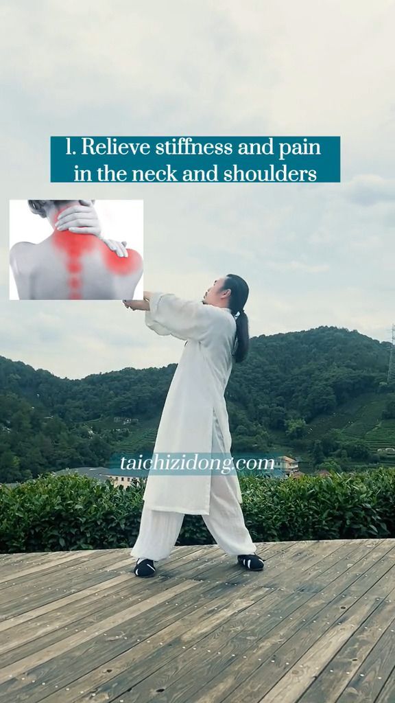 Tia Chi, Yin Yoga Sequence, Tai Chi Exercise, Causes Of Back Pain, Body Exercise, Neck And Shoulder Pain, Relieve Back Pain, Home Health Remedies, Viral Reels