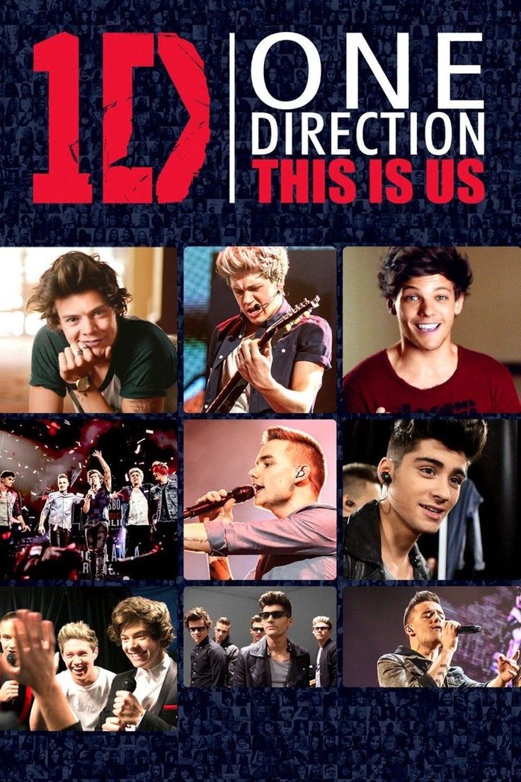 the poster for one direction's upcoming album, this is us