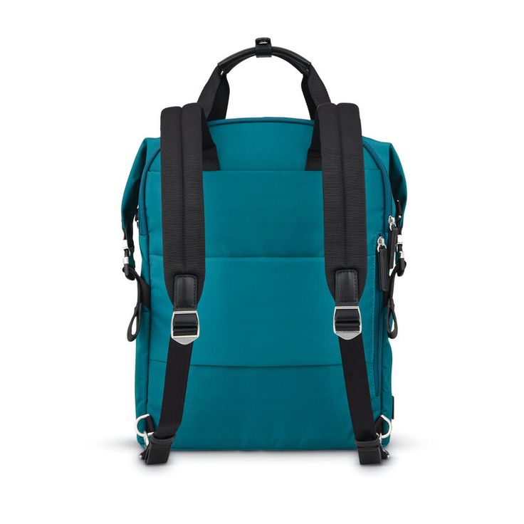 Sites-ebags-Site Travel Comfort, Out Of Office, Teal Fabric, Sarah Jessica, Sarah Jessica Parker, Backpack Straps, Black Bag, Laptop Backpack, Travel Backpack