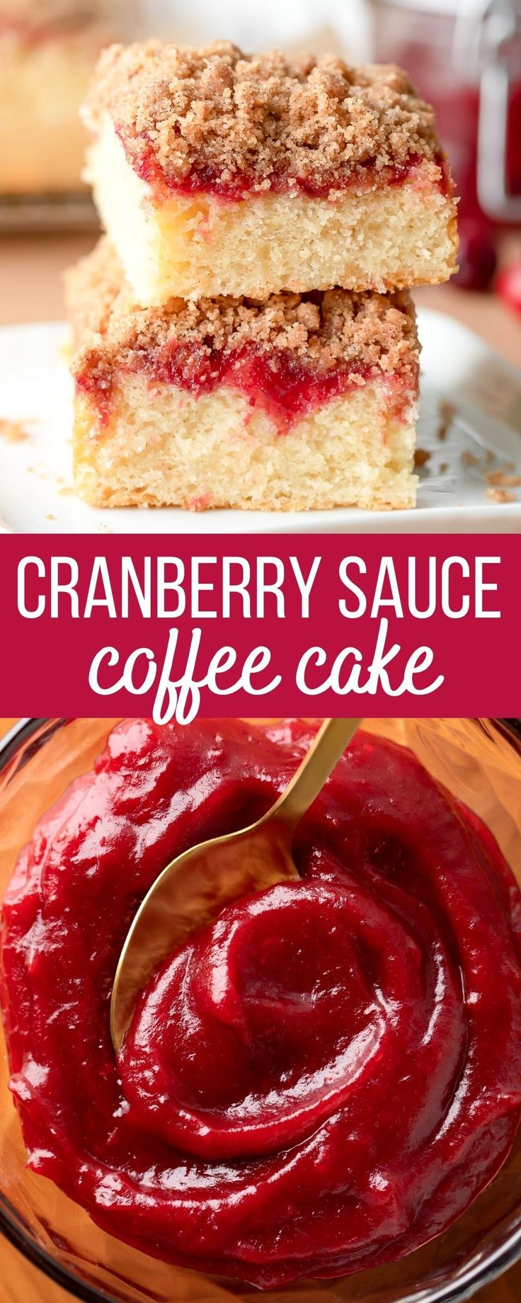 cranberry coffee cake photo collage Cranberry Sauce Coffee Cake, Leftover Cranberry Sauce Recipe, Cranberry Coffee Cake, Easy Cranberry Sauce, Canned Cranberry Sauce, Leftover Cranberry Sauce, Coffee Cake Recipe, Cranberry Sauce Recipe, Cranberry Recipes