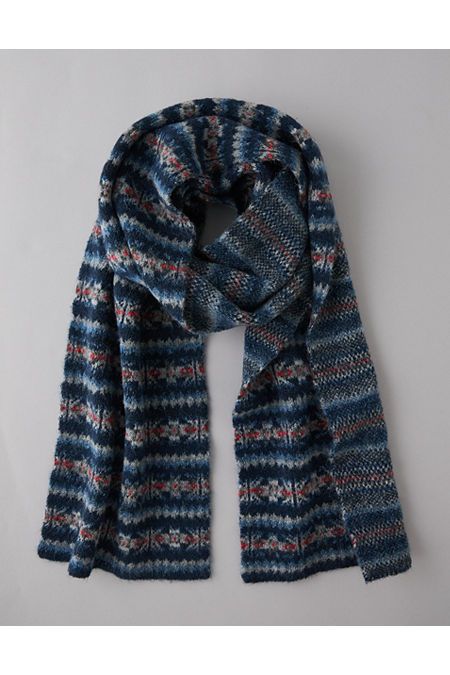 Soft & cozy fabric Cozy Soft Wool Knit Scarves, Casual Soft Knit Scarf For Winter, Casual Soft Knit Scarves For Winter, Casual Soft Knit Winter Scarves, Casual Knit Scarves For Cold Weather, Cozy Knit Scarves For Winter, Cozy Blue Scarf For Fall, Cozy Blue Scarves For Fall, Casual Knit Winter Scarf