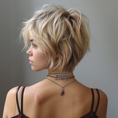 55 Charming Short Pixie Haircuts Shaggy Short Hair, Messy Short Hair, Edgy Short Hair, Pixie Haircuts, Short Pixie Haircuts, Haircut For Thick Hair, Short Blonde, Haircuts For Women, Short Hair Haircuts