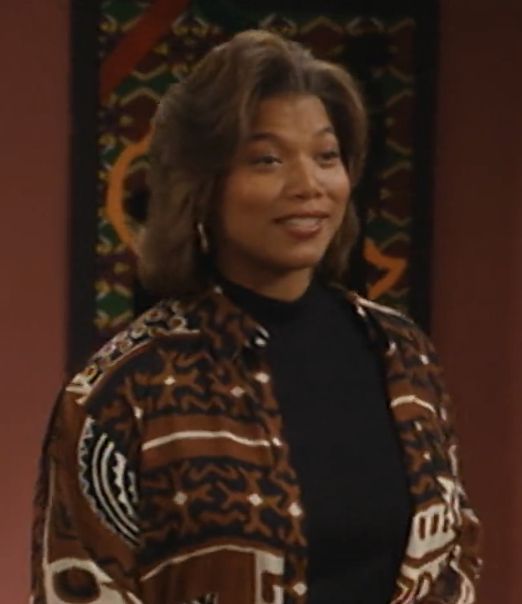 Khadijah James Living Single, Khadijah Living Single Outfits, Living Single Outfits, Living Single 90s Outfits, Khadijah James, 90s Singers, Queen Latifah 90s, Nanny Outfits, Female Crush