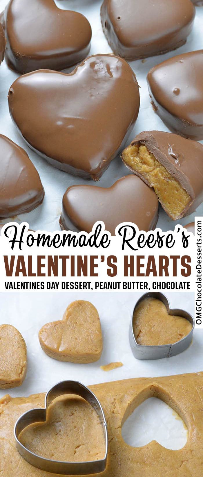 Bunch of  Chocolate Peanut Butter Valentine's Hearts  on white paper. Valentines Baking, Candy Recipes Homemade, Valentine Desserts, Dessert Dips, Valentines Food, S Heart, Lost 100 Pounds, Homemade Candies, Baking Sweets