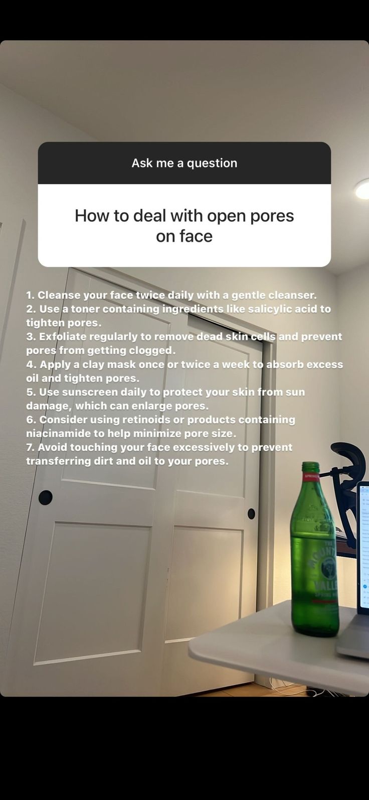 How to minimize open pores on face, skincare, face care, clear skin, glass skin, Korean skincare, skin secrets Skincare Pores Clear Skin, Pores Skin Care Routine, How To Clear Open Pores On Face, Skin Care For Pores And Acne, Pore Shrinking Products, Skin Care For Clogged Pores, Korean Pore Minimizer Skin Care, Closing Pores On Face, How To Minimise Pores