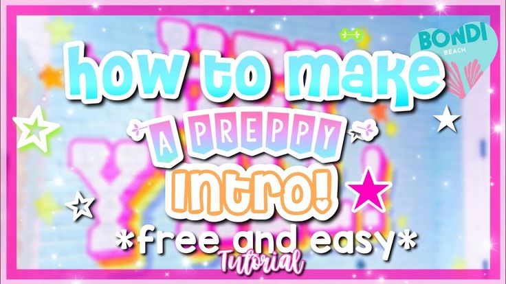 the words how to make a pretty info for free and easy play with stars in the background