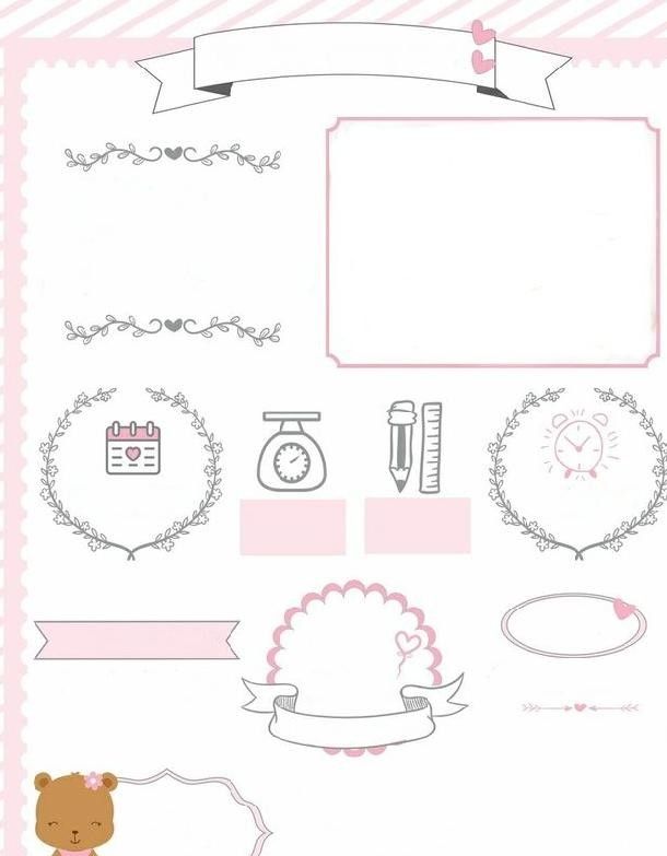 Baby Frame Background Boy, Baby Biodata Frame, Birth Details Template, Baby Birth Frame, New Born Baby Card, Baby Birth Cards, Scrapbook Bebe, Baby Scrapbook Album, Idee Babyshower