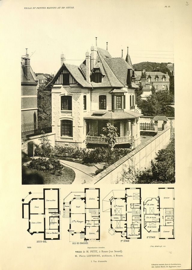 an old house with two floors and three stories