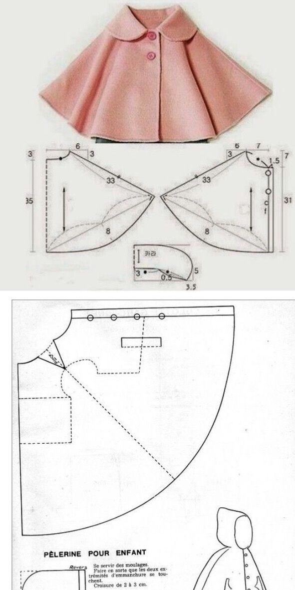 an image of a sewing pattern for a jacket