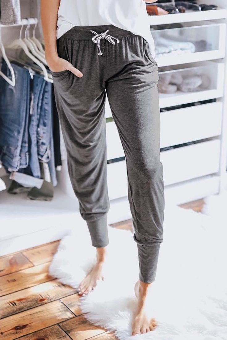 Gray Buttoned Drawstring High Waist Jogger Pants Bodycon Tops, Spaghetti Strap Maxi Dress, Maxi Dress Pattern, Cardigan Sweater Coat, Maxi Knit Dress, Maxi Dresses Casual, The Gray, Maxi Dress With Sleeves, Two Piece Dress