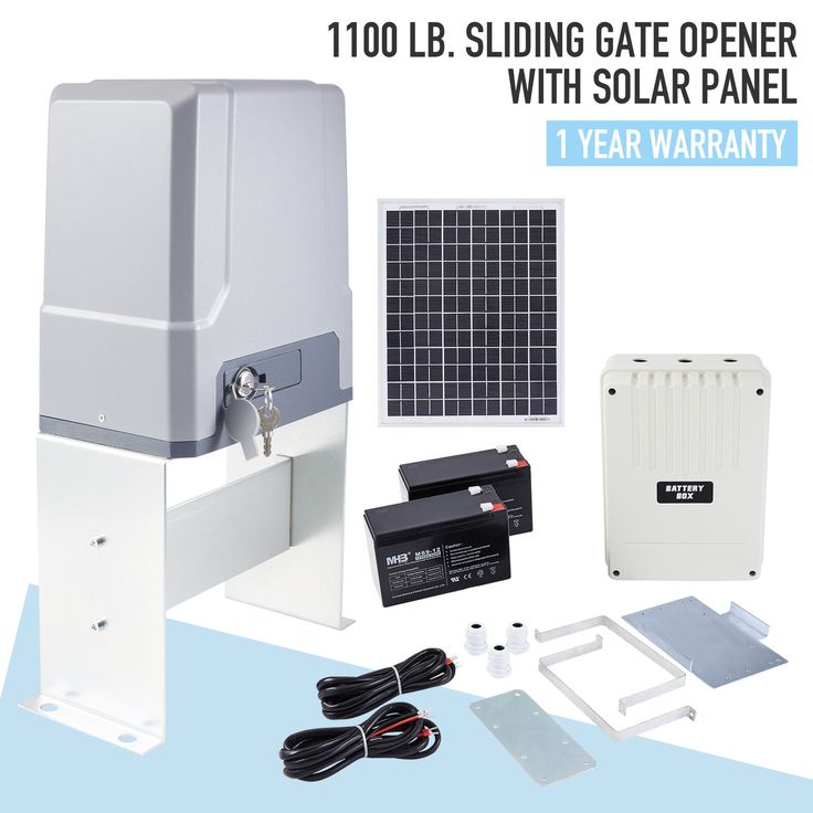 the solar powered water heater is shown with its accessories and instructions to install it