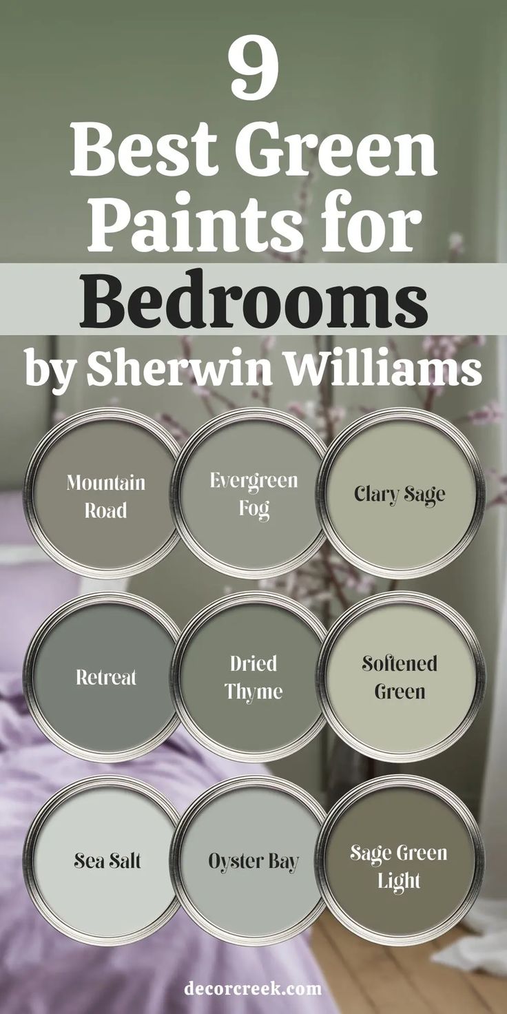 the best green paint colors for bedroom walls and floors by sheryln williams,