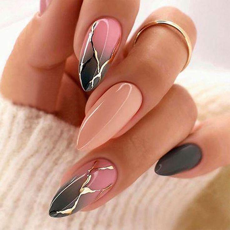 24Pcs Long Fake Acrylic Press On Nails Set Removable Wearing False Nails Tips Decorated Artificial Press On Nails Tips, Makijaż Smokey Eye, Nails Set, Nails Tips, Her Nails, Nail Supplies, Elegant Nails, Fancy Nails, Chic Nails