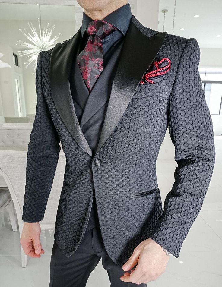 Want to get 40% OFF? Simply add 5 items to your cart. #wedding #wedding #weddingflowers #weddinginspiration #weddingseason #weddingphotos #brideandgroom #groom #realwedding #weddingideas #weddingshoes #weddingfashion #weddingdetails #luxurywedding #weddingceremony #destinationweddings #happilyeverafter #weddingplanner Fitted Blazer With Shawl Collar And Hidden Buttons, Fitted Single Button Tuxedo With Long Sleeves, Fitted Formal Outerwear With Covered Buttons, Fitted Single Breasted Blazer With Shawl Collar, Fitted Single Button Blazer With Shawl Collar, Fitted Semi-formal Suit With Covered Buttons, Fitted Suits With Covered Buttons For Semi-formal, Fitted Notch Lapel Blazer With Covered Buttons, Fitted Long Sleeve Blazer With Covered Buttons