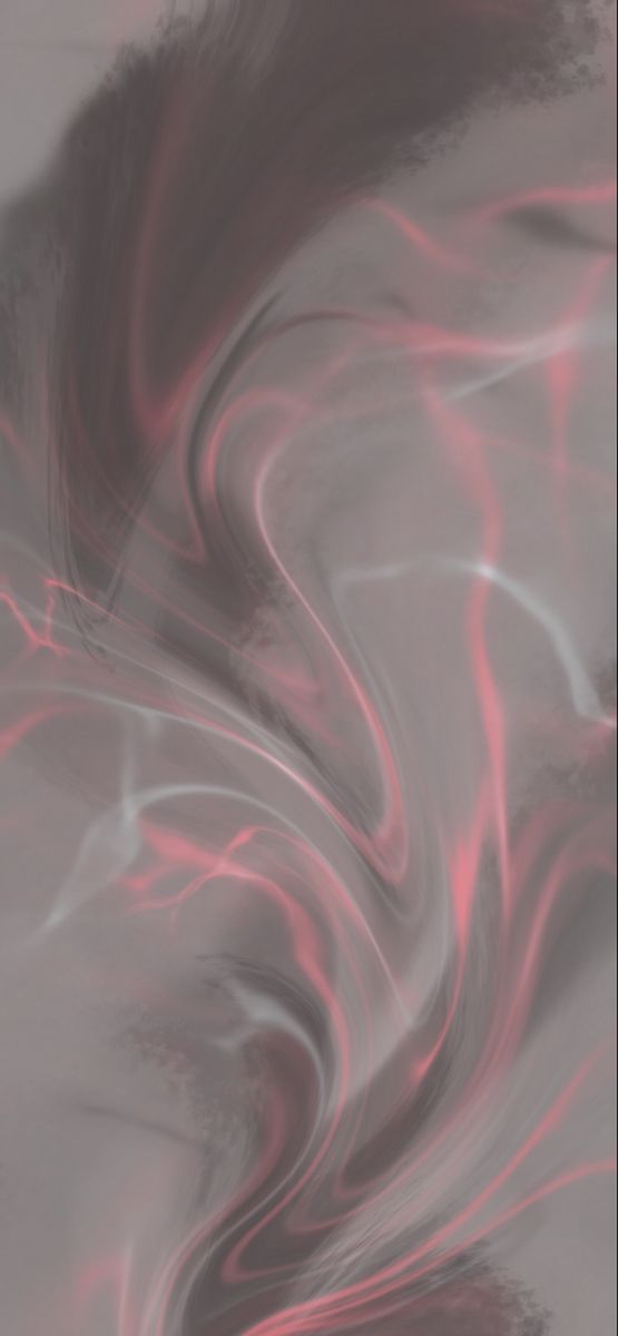 an abstract painting with red and grey colors