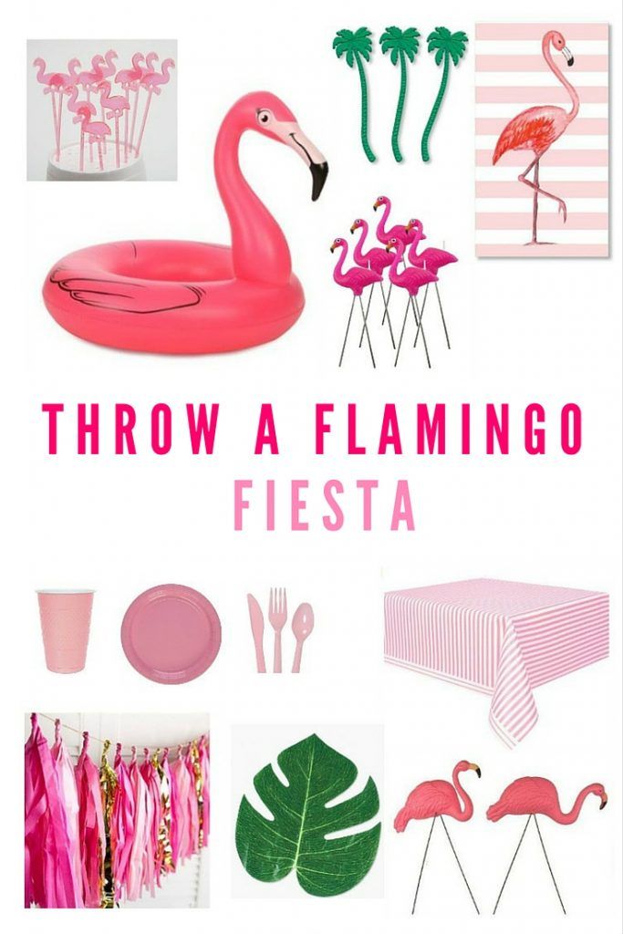 a pink flamingo party is featured on the instagramture for this year's fiesta