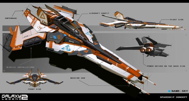 an orange and white fighter jet is shown in this graphic art work, it appears to be part of a sci - fi movie