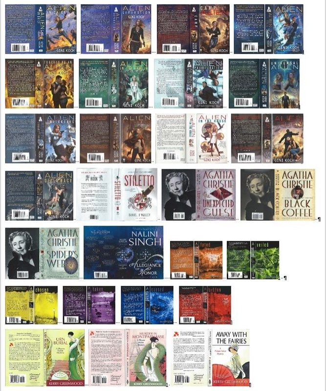 an image of the covers of various books