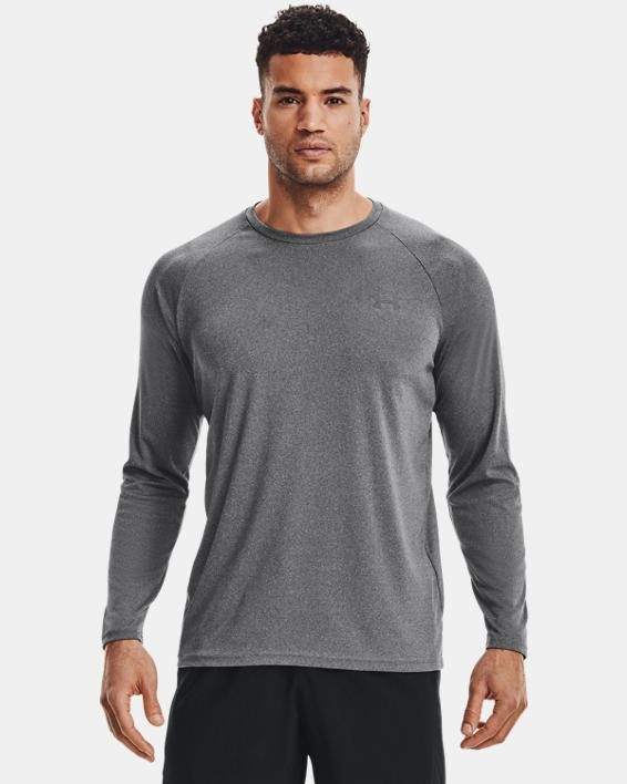 Men's UA Velocity Long Sleeve Athletic Looks, Shirts For Leggings, Sport Bra Top, Training Gear, Under Armour Men, Sport Wear, Wicks, Sports Women, Cool Shirts