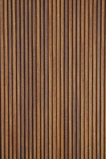 a close up view of the wood grains on this wallpapered surface, which is