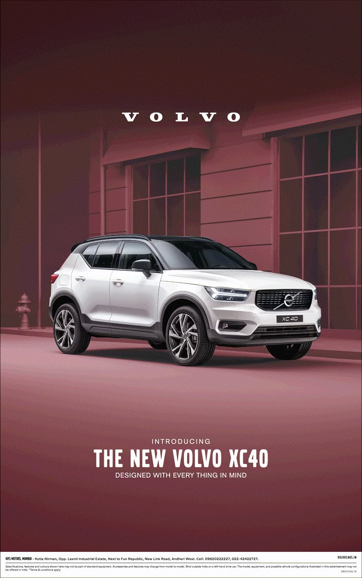 volvo print advertises the new volvo xc60