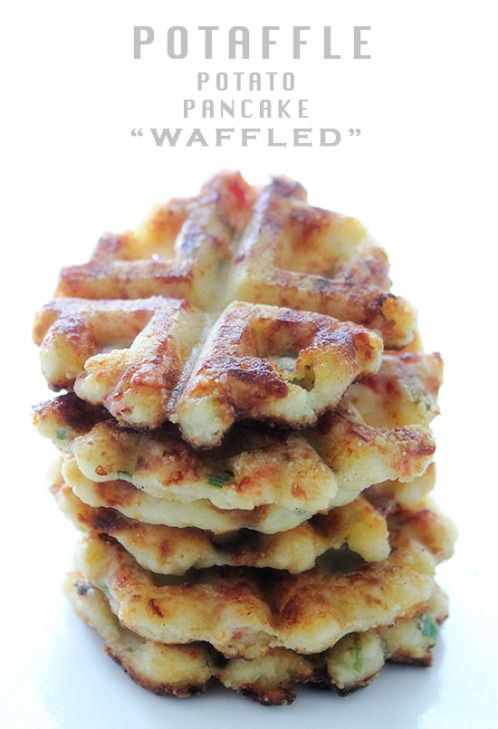 a stack of waffles sitting on top of each other