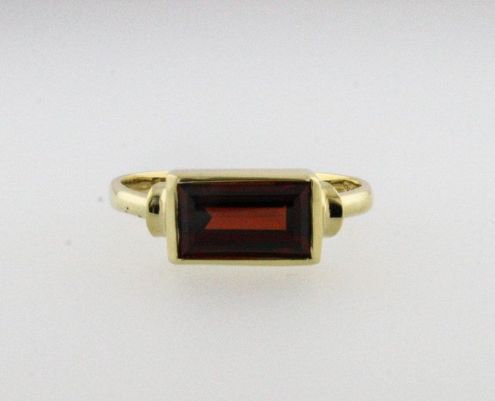 Etsy Garnet Rectangular Stacking Ring in 14K Solid Gold Formal Birthstone Ring With Rectangular Stone, Classic Rectangular Ruby Ring With Polished Finish, Classic Ruby Ring With Polished Rectangular Finish, Classic Ruby Ring With Rectangular Polished Finish, Hallmarked Rectangular Ruby Ring For Formal Occasions, Formal Rectangular Birthstone Ring, Classic Rectangular Gemstone Birthstone Ring, Rectangular Garnet Rings In Elegant Style, Elegant Garnet Rings In Rectangular Shape