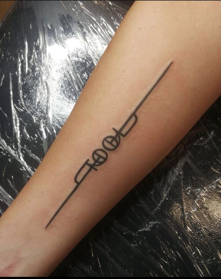 a tattoo with the word hope on it