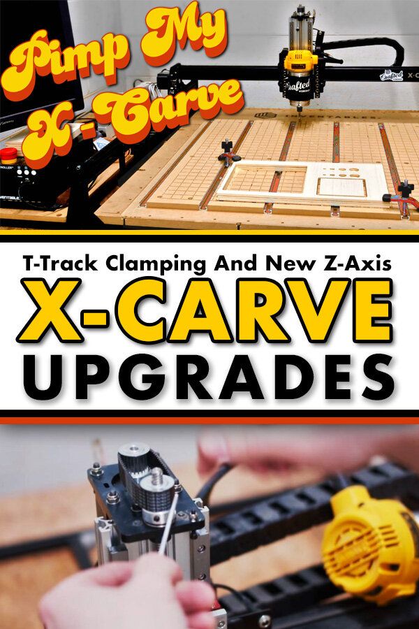 an advertisement for the x - carve upgrade program, with instructions to use it