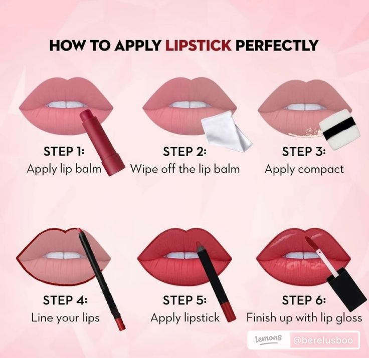 Sugar Cosmetics, Makeup Brush Uses, Apply Lipstick, Makeup Life Hacks, Makeup Tip, Learn Makeup, Simple Makeup Tips, Perfect Lipstick, Makeup Artist Tips