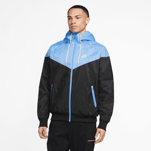 Nike Woven Windrunner Lined Hooded Jacket | Foot Locker Spring Sporty Hooded Jacket For Streetwear, Athleisure Hooded Windbreaker For Streetwear, Hooded Windbreaker For Streetwear, Spring Sportswear Hooded Jacket For Streetwear, Spring Streetwear Sportswear Hooded Jacket, Nike Streetwear Windbreaker With Double-lined Hood, Nike Outerwear With Adjustable Hood For Outdoor Activities, Nike Track Jacket With Adjustable Hood For Streetwear, Sports Nylon Hooded Jacket With Adjustable Hood