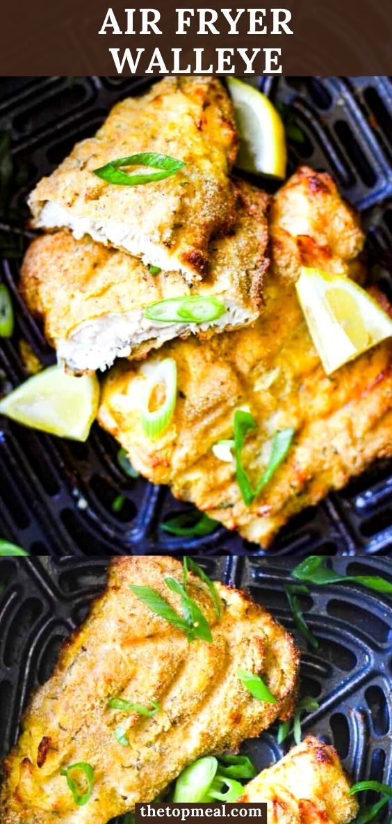 fried fish in air fryer with lemon Healthy Walleye Recipes Baked Fish, Recipe For Walleye Fish, Fresh Pickerel Recipes, Fish In Air Fryer No Breading, How To Cook Pickerel Fillets, Air Fry Fresh Fish, Air Fryer Fresh Fish Recipes, Walleye In The Air Fryer, Fresh Fish In The Air Fryer