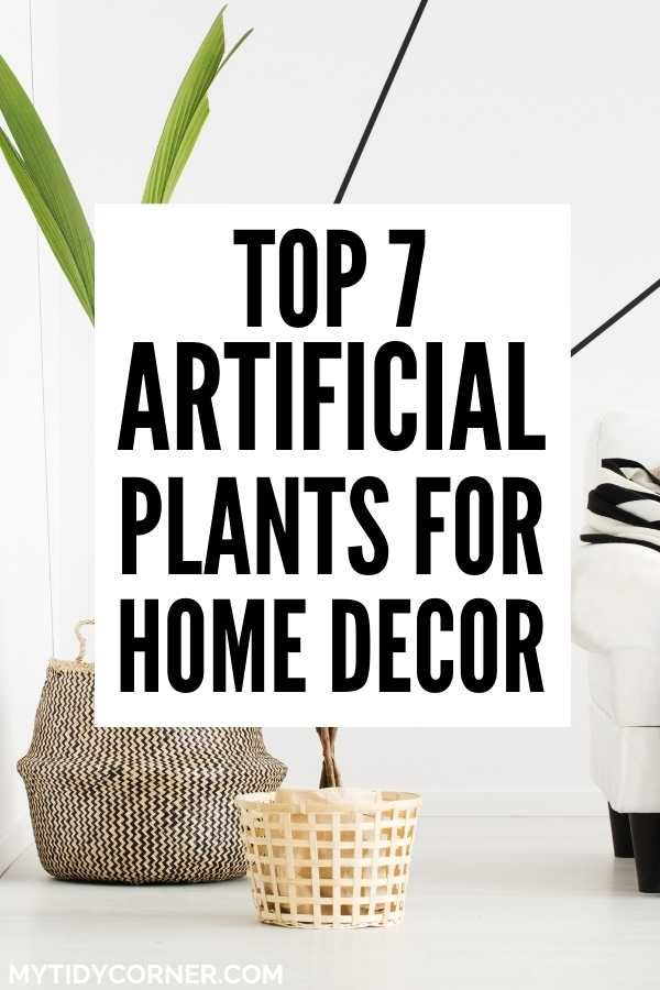 Looking for the best artificial plants for indoor decor? Here are the best fake plants decor for living room, bedroom and home office. If you love greenery but don't have the time to grow real plants, you will love these faux indoor plants because they look like the real plants. How To Use Fake Plants For Decor, Artificial Plants Indoor Living Rooms, Fake Plants Decor Living Rooms, Decorating With Fake Plants, Artificial Plants Indoor Decor, Money Plant Decor, Best Artificial Plants, Large Fake Plants, Tall Fake Plants