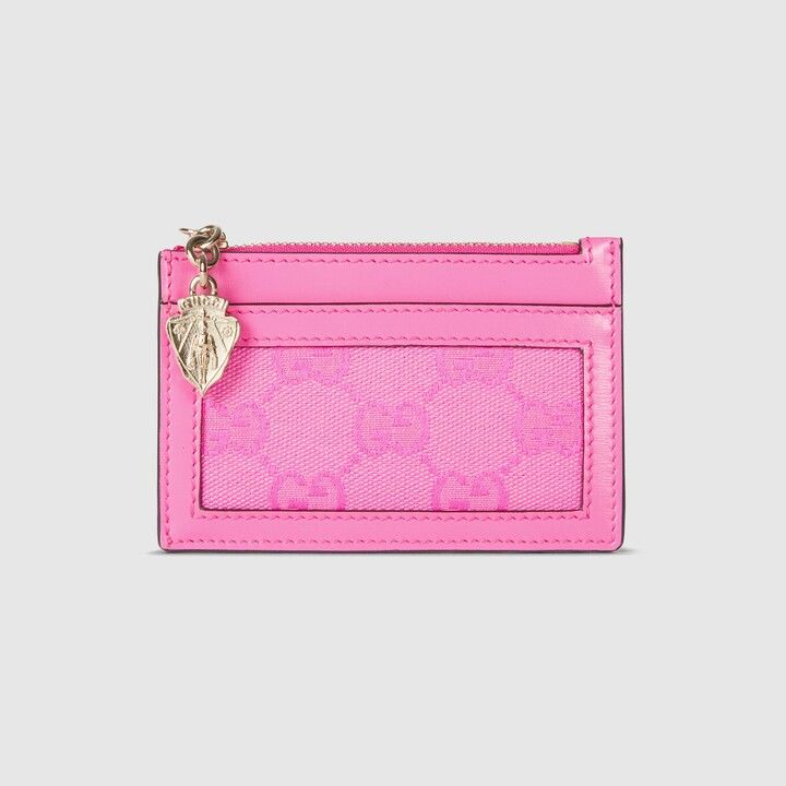 GG card case wallet Keychain Card Holder, Gucci Card Holder, Girly Car Accessories, Girly Car, Gift Inspo, Card Case Wallet, Keychain Wallet, Cute Handbags, Designer Wallets