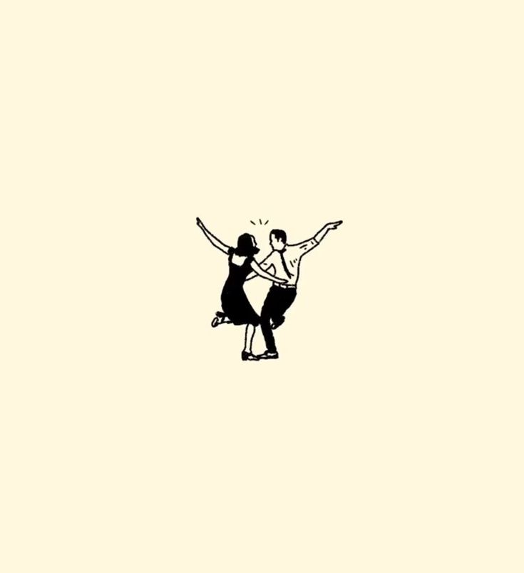 two people are dancing together in the air