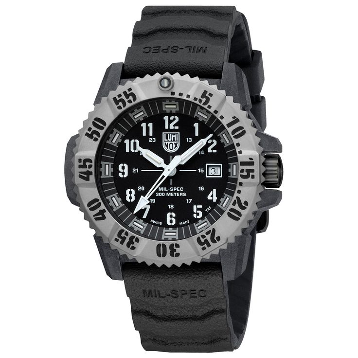 Luminox, renowned for their high-quality timepieces, presents an exquisite embodiment of uncompromising integrity and timeless luxury: the Military Spec Black Dial Watch XL.3351.SET. This classic timepiece stands out from its competitors with its meticulously crafted design and top-tier features. Classic and Sophisticated Design The watch features a sophisticated black dial that not only offers a visually appealing aesthetic but ensures a clear and visible display of time. It beautifully capture Luminox Watches, Bear Grylls, Mil Spec, Adventure Gear, Military Watches, Watches Unique, First Responders, Military Inspired, Water Temperature