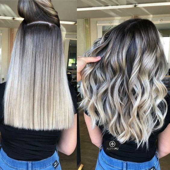 Blonde Hair With Roots, Brown Ombre Hair, Ash Blonde Balayage, Blond Balayage, Ombre Hair Blonde, Ash Blonde Hair, Ombré Hair, Balayage Hair Blonde, Blonde Hair Looks