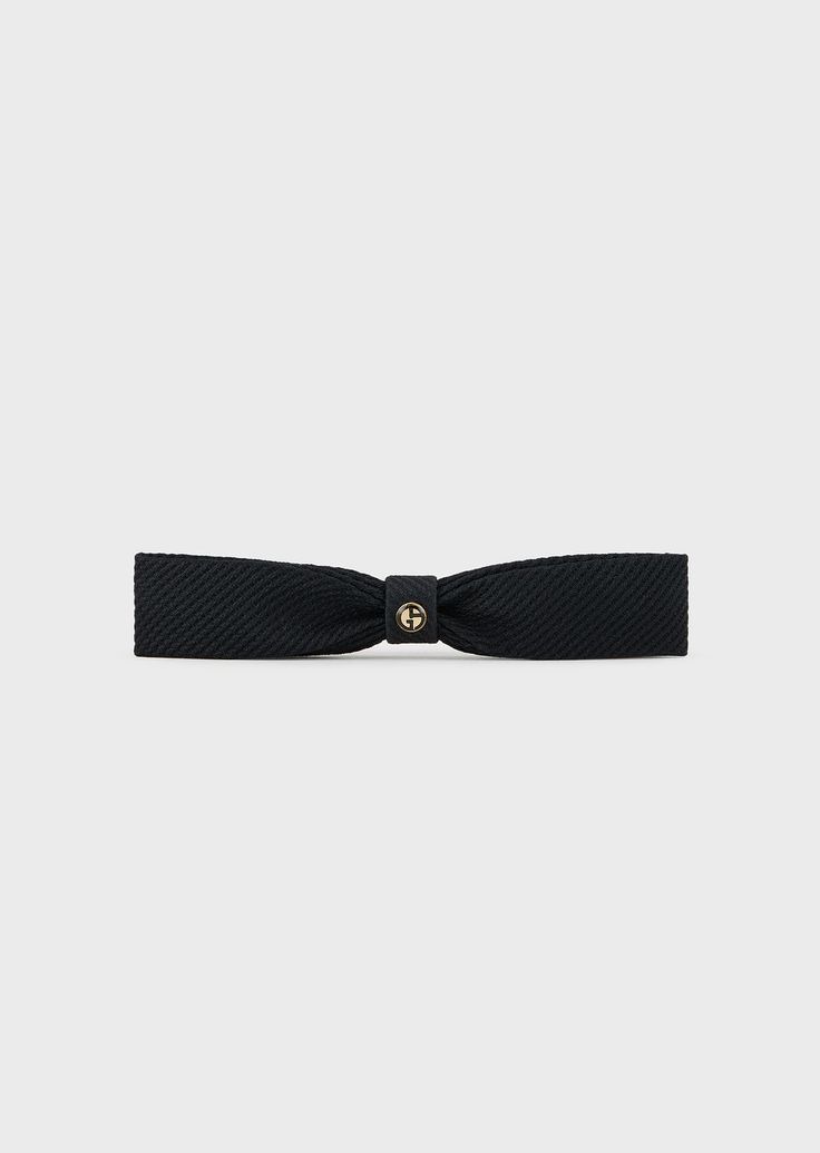 Find GIORGIO ARMANI Fabric Bow Clasp on Editorialist. A refined accessory perfect for completing the style with a touch of class. This fabric clasp features a bow shape and central GA logo. Classic Black Ribbon Bow For Evening, Chic Decorative Bow For Black Tie Events, Classic Evening Bow With Black Ribbon, Elegant Black Ribbon Bow Tie For Evening, Adjustable Elegant Bow Tie For Evening, Elegant Black Bow Tie, Classic Black Bow With Ribbon, Elegant Adjustable Bow With Decorative Design, Elegant Ribbon Bow Tie For Black-tie Events