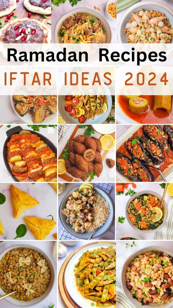 the top ten ramaan recipes for iftar ideas 2012 - 2014, including rice and vegetables