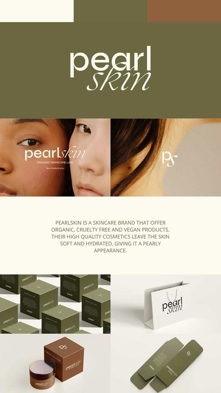 Brand Identity | Packaging | Branding | Logo Design | Skincare Brand Skin Care Brands Design, Beauty Brand Marketing, Skincare Logo Design Brand Identity, Fonts For Skincare Brand, Skincare Brand Identity Design, Skincare Brand Moodboard, Patterns For Branding, Cosmetic Brand Identity Design, Skin Care Brand Design