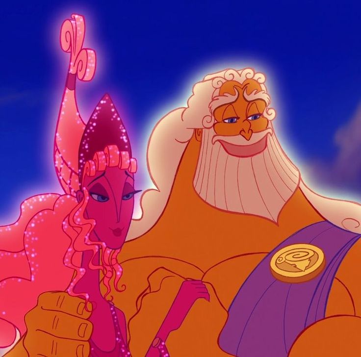 From Hercules (1997) Hera And Zeus, Hercules Characters, Hercules Movie, Hercules 1997, The Greek Gods, Zeus And Hera, Disney Pics, African Sunset, Disney Hercules