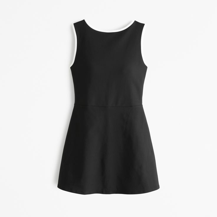 Elevate your active wardrobe with the Abercrombie & Fitch Women's Ypb Sculptlux Slash Mini Dress in a sleek Onyx color. This mini dress is not only a style statement but also a testament to comfort and functionality.

- Size: S
- Color: Onyx
- Material: Polyurethane pad foam
- Gender: Female
- Age Group: Adult
- Features: SculptLUX active fabric, stretch interior lining, open-back detail, slash neckline

Crafted from soft, sculpting SculptLUX fabric, this dress is designed to flatter and support Black Mini Length Athleisure Dress, Black Athleisure Mini Length Dress, Black Athleisure Mini Dress, Black 4-way Stretch Sleeveless Dress, Black Sleeveless 4-way Stretch Dress, Black Sleeveless Dress With 4-way Stretch, Chic Stretch Dresses For Workout, Chic Stretch Workout Dress, Chic Sleeveless Workout Dress